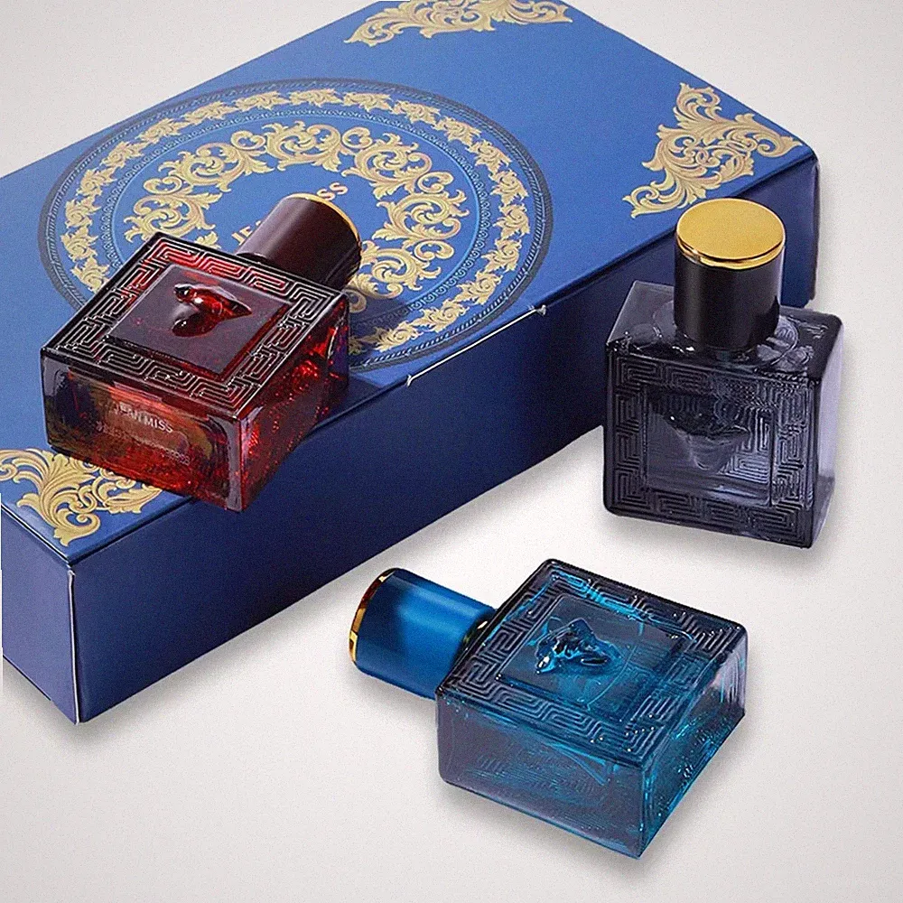 2025new 30ML*3 Perfume Luxury Gift Set Woman Fresh Cologne Woody Eau De Toilette