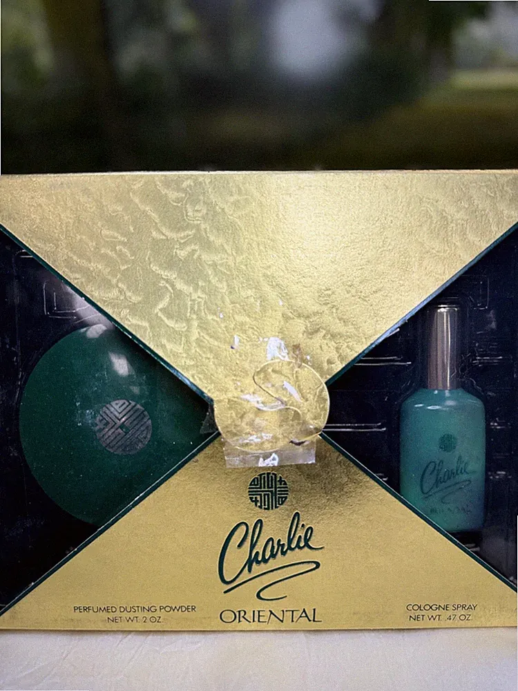 CHARLIE ORIENTAL BY REVLON 57G DUSTING PUWDER,14ML COLOGNE SPRAY (NEW WITH BOX)