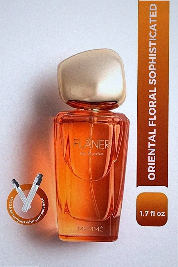 Flaner Eau de Parfum Women 50ml | Oriental Floral Long Lasting Luxury Perfume