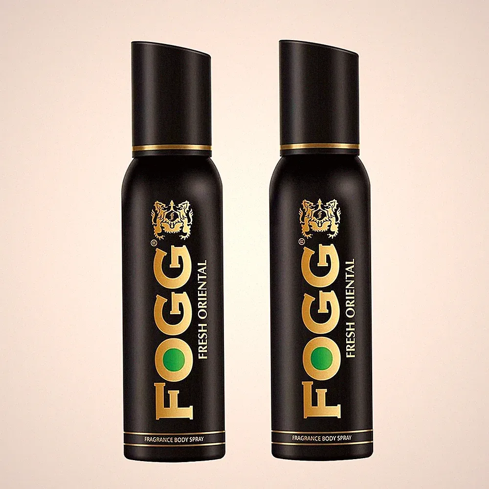 Fogg Fresh Oriental Premium No Gas Deodorant Men Long-Lasting Perfume Body 120ml