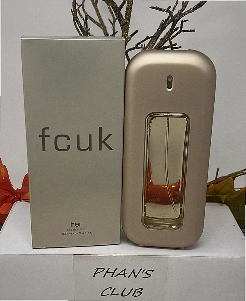 French Connection FCUK 3.4oz Eau de Toilette Oriental Floral Perfume for Women