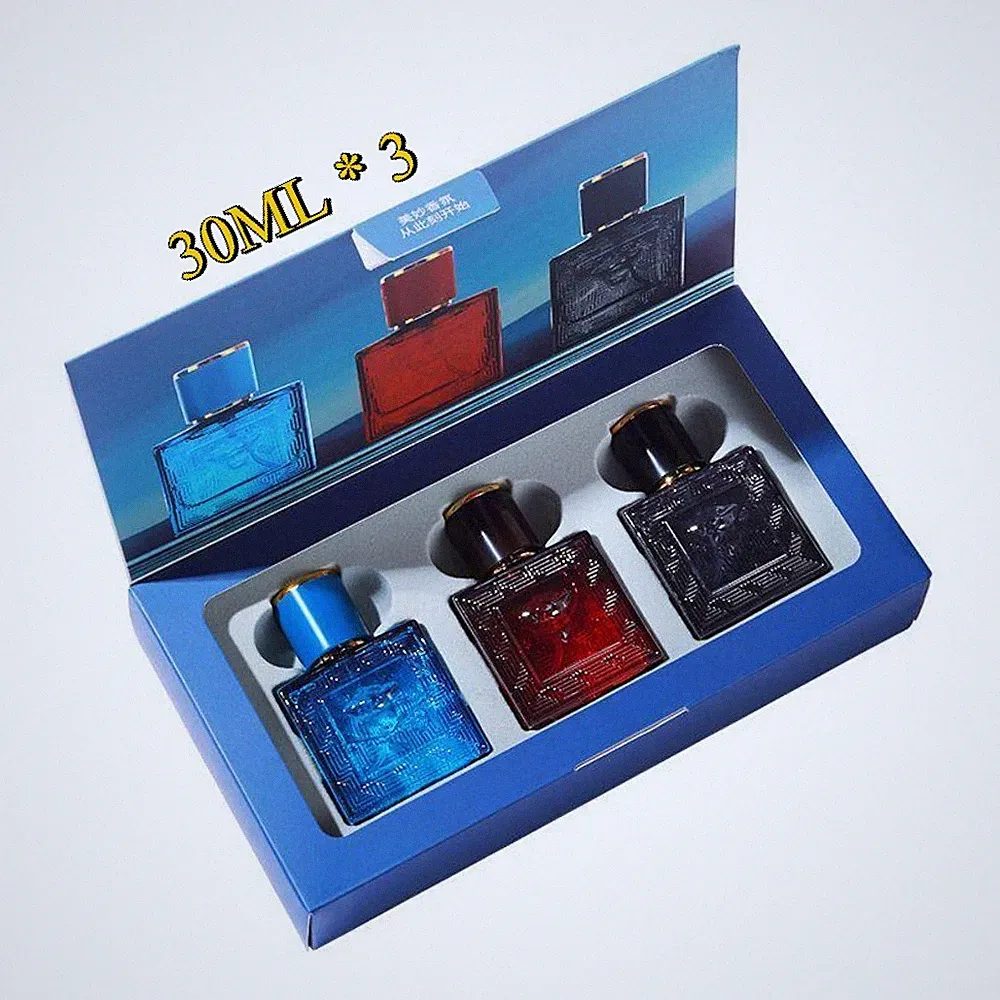 Jean Miss 3pcs Love God Box 30ML * 3 Men's Perfume Gift Set EDP Oriental Scent