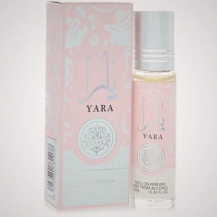 Lattafa Yara Roll On Perfume Oil 0.34oz/10ml for Women Floral Oriental Scent