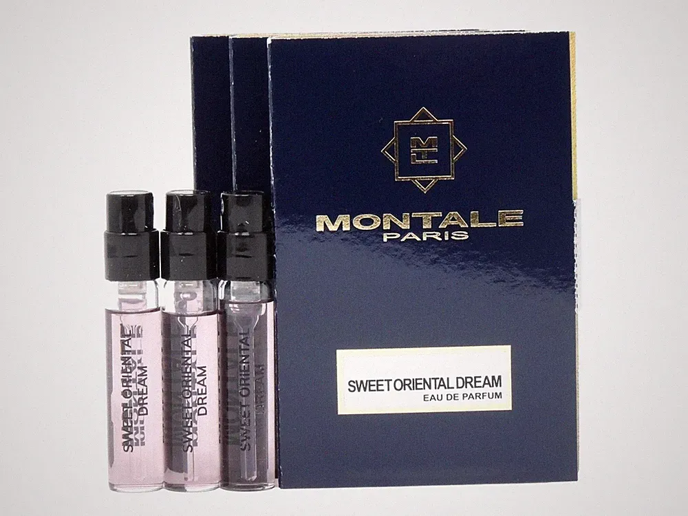MONTALE PARIS SWEET ORIENTAL DREAM EDP 2.0ml .06oz x 3 COLOGNE PERFUME SAMPLES