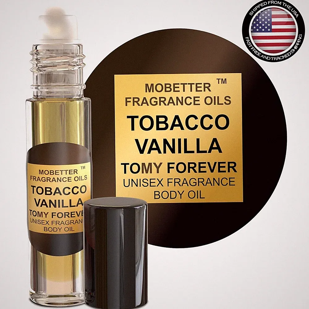 Oriental Spicy Tobacco Vanilla Roll-on Perfume Oil 10ml for Men and Women