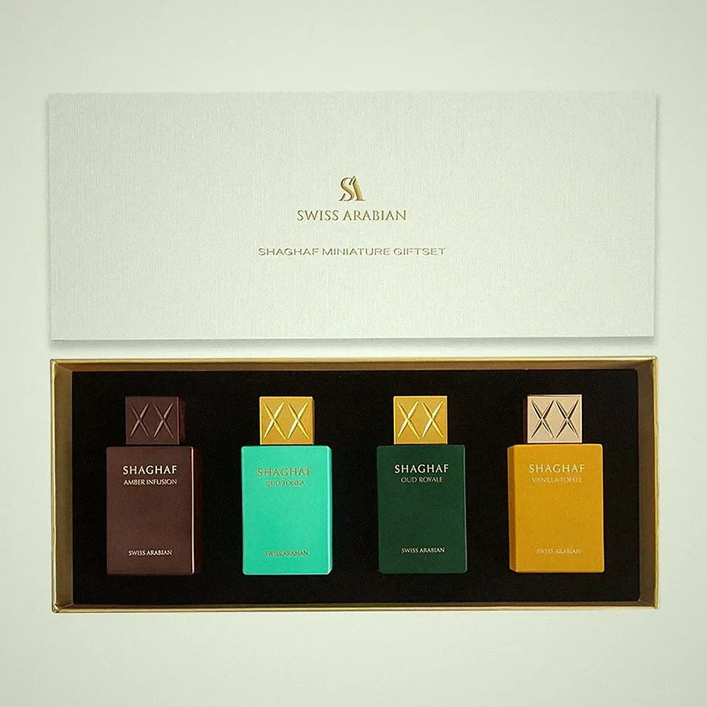 Swiss Arabian Shaghaf Perfume Gift Set – Mini Discovery Collection